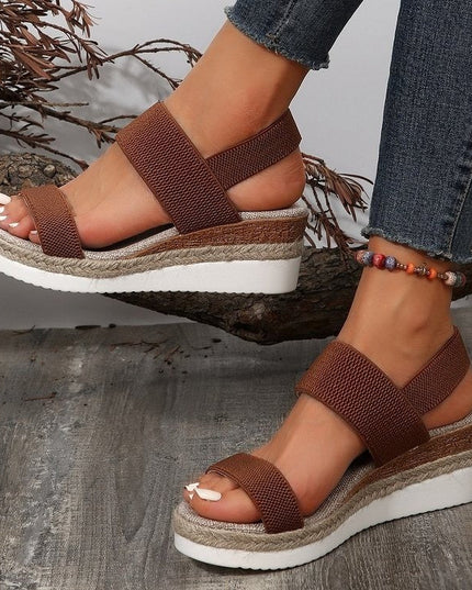 Libiyi Women's Comfy Wedge Heel Sandals - Libiyi