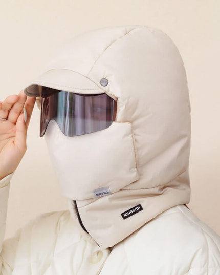 4 in 1 Winter Down Trapper Hat - Libiyi