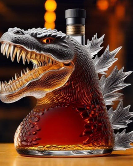 Libiyi Godzilla Whiskey Bottle - Libiyi