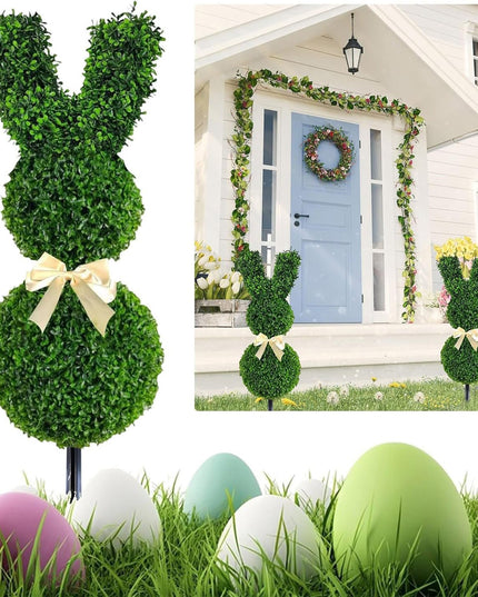 🔥Easter Hot Sale 49% OFF🌳🐇Artisan-Crafted Bunny Topiary Trees💥 - Libiyi