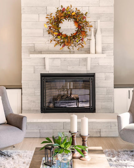 Fall wreath for the front door - Libiyi