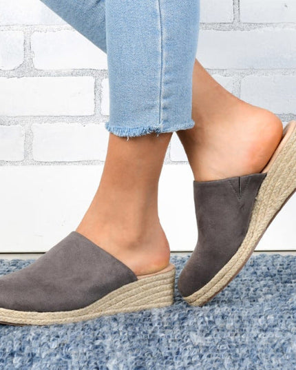 Women's large size thick bottom casual slippers - Libiyi