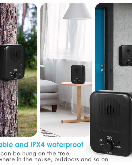 Ultrasonic Dog Barking Control Device (Trains Your Dog Not to Bark) - Libiyi