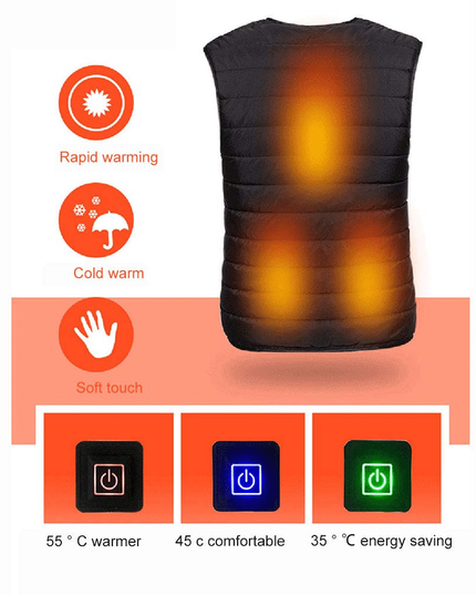Hilipert Unisex Heated Vest