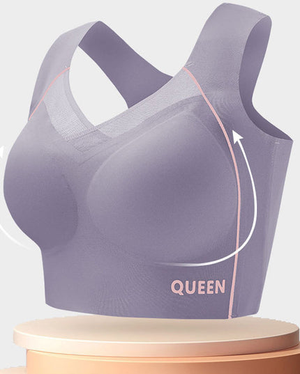 Full Cup Pads Large Size Breathable Bras for Ladys Women - Libiyi