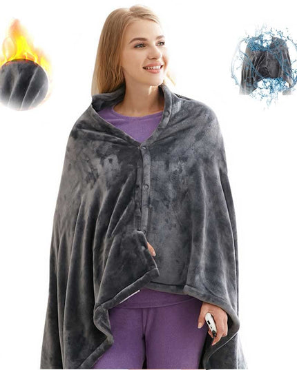 Electric Heated Outer Blanket Heated Shawl - Keillini