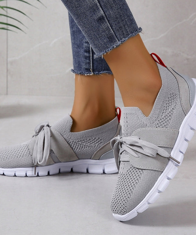 Knitted Mesh Ultralight Tennis Sneakers - Keilini