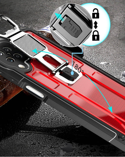 Unique 3 In 1 Translucent Shockproof Case For Samsung A12 - Libiyi