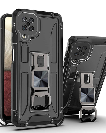 Unique 3 In 1 Translucent Shockproof Case For Samsung A12 - Libiyi