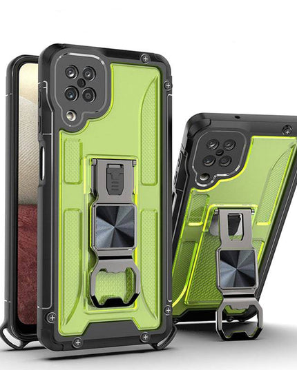 Unique 3 In 1 Translucent Shockproof Case For Samsung A12 - Libiyi