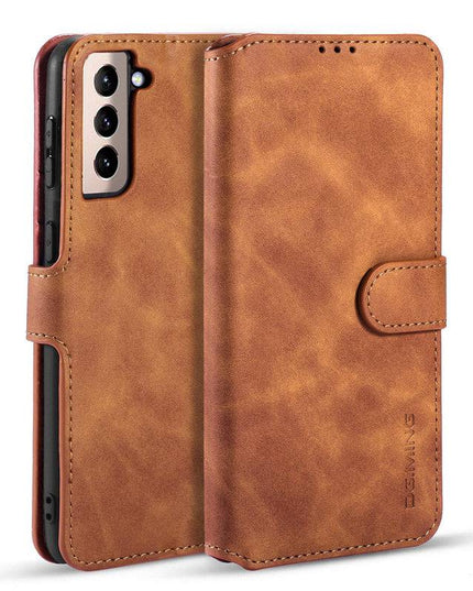 Wallet Stand PU Leather Case For Samsung Galaxy S21(5G) - Libiyi