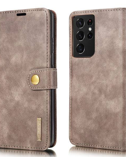 Samsung Galaxy S21 Ultra Magnetic 2-in-1 Detachable Leather Wallet Case - Libiyi