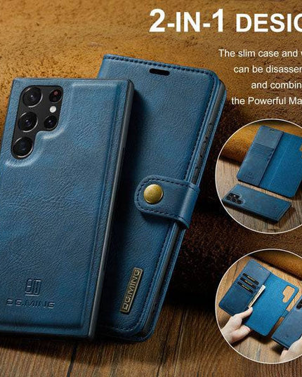 Samsung Galaxy S22 Series Luxury Leather Card Wallet Case - Libiyi