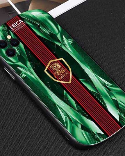 2022 3D Elliptical Glass Racing Car iPhone Case - Libiyi