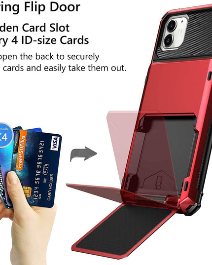 Travel Wallet Folder Card Slot Holder Case For iPhone - Libiyi