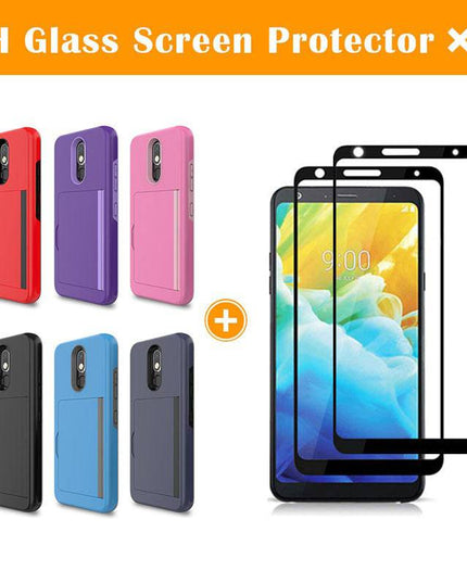 Armor Protective Card Holder Case for LG - Libiyi