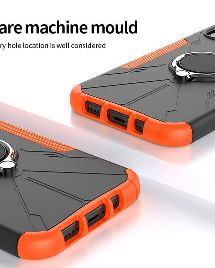 Robot 3 in 1 Heavy Duty Defender Case For iPhone 12 Pro - Libiyi