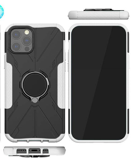 Robot 3 in 1 Heavy Duty Defender Case For iPhone 12 Pro - Libiyi