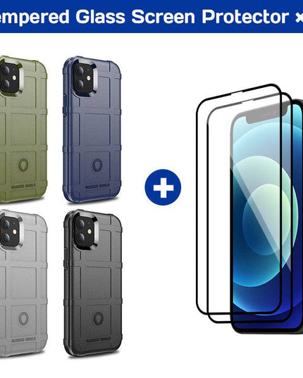 Thick Solid Armor Tactical Protective Case For iPhone 12 Series - Libiyi