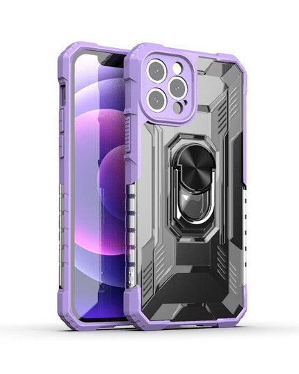 Magnetic Metal Finger Ring Holder Armor Case For iPhone - Libiyi