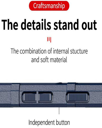 TPU Thick Solid Rough Armor Tactical Protective Cover Case For Samsung S21 Ultra - Libiyi