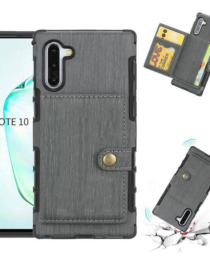Security Copper Button Protective Case For Samsung Note 10 - Libiyi