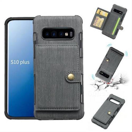 Security Copper Button Protective Case For Samsung S10 Plus - Libiyi