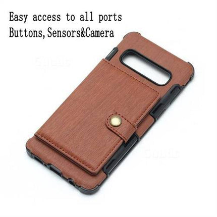 Security Copper Button Protective Case For Samsung S10 Plus - Libiyi