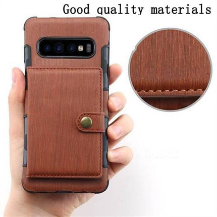 Security Copper Button Protective Case For Samsung S10 Plus - Libiyi