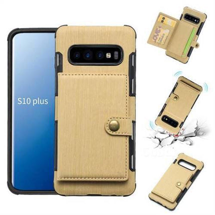 Security Copper Button Protective Case For Samsung S10 Plus - Libiyi