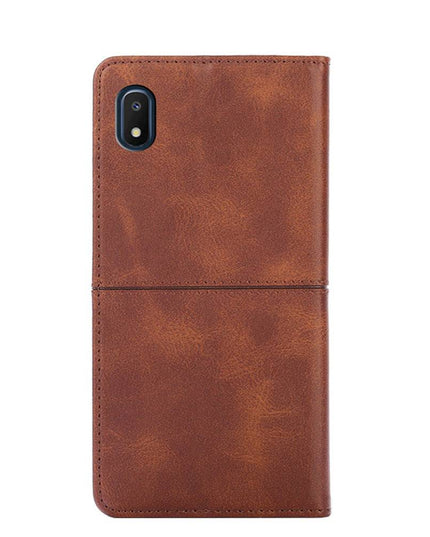 TPU + PU Leather Phone Cover Case for Samsung A10E - Libiyi