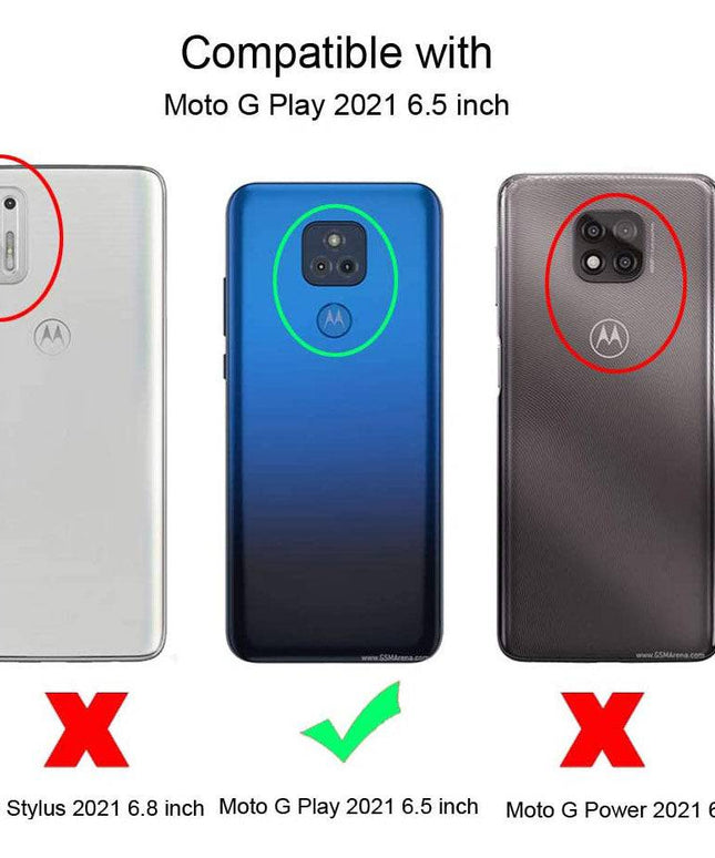 Armor Tactical Protective Case For Moto G play(2021) With Screen Protector - Libiyi