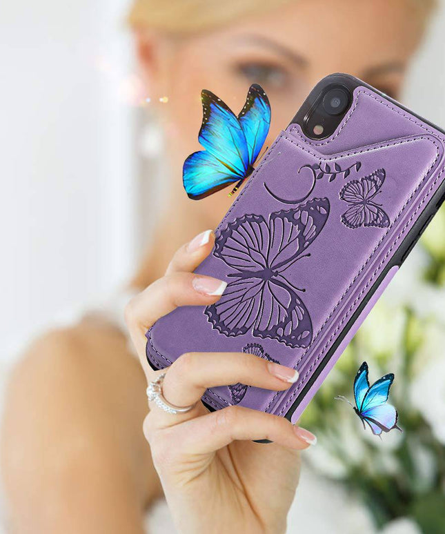 New Luxury Embossing Wallet Cover For iPhone Xs Max-Fast Delivery - Libiyi