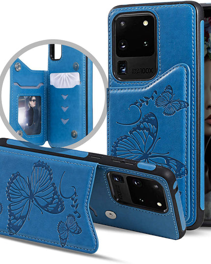 New Luxury Embossing Wallet Cover For SAMSUNG S20 Ultra-Fast Delivery - Libiyi