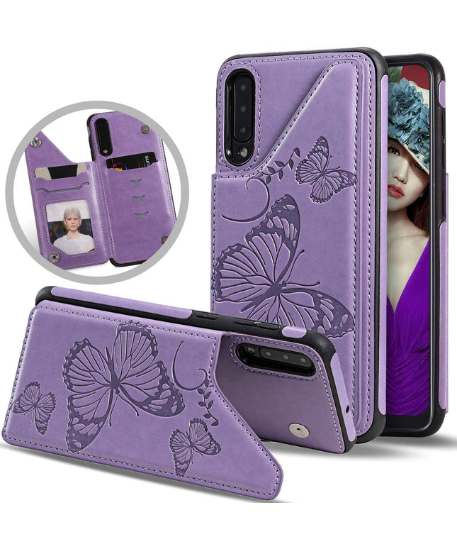 New Luxury Embossing Wallet Cover For SAMSUNG A50/A50S/A30S-Fast Delivery - Libiyi