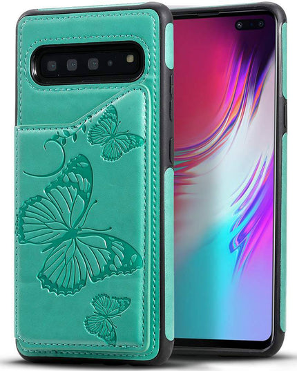 New Luxury Embossing Wallet Cover For SAMSUNG S10 5G-Fast Delivery - Libiyi