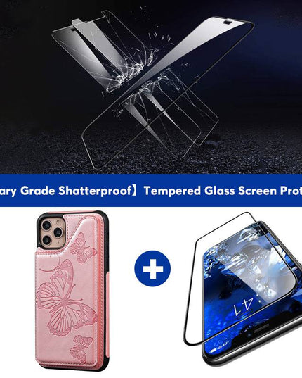 New Luxury Embossing Wallet Cover For iPhone 11 Pro-Fast Delivery - Libiyi