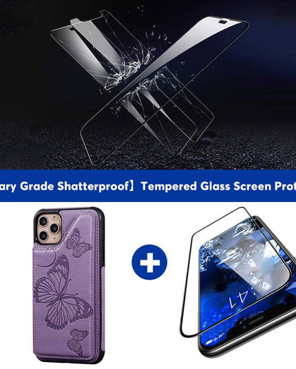 New Luxury Embossing Wallet Cover For iPhone 11 Pro-Fast Delivery - Libiyi