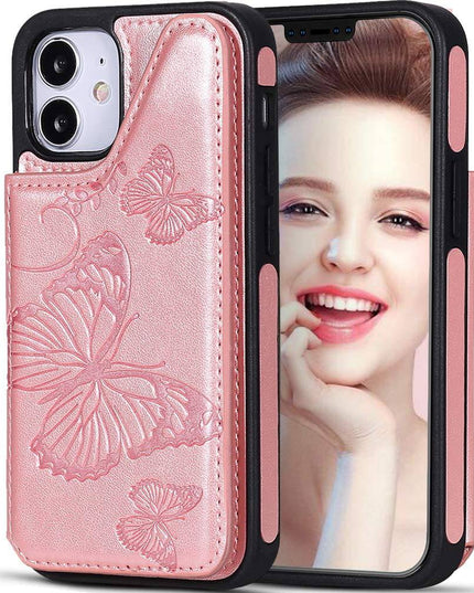 2022  New Luxury Embossing Wallet Cover For iPhone - Libiyi
