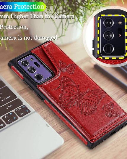 New Luxury Embossing Wallet Cover For SAMSUNG Note 20 Ultra-Fast Delivery - Libiyi