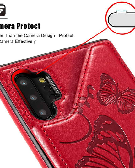 New Luxury Embossing Wallet Cover For SAMSUNG Note 10 Plus-Fast Delivery - Libiyi