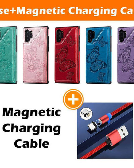 New Luxury Embossing Wallet Cover For SAMSUNG Note 10 Plus-Fast Delivery - Libiyi