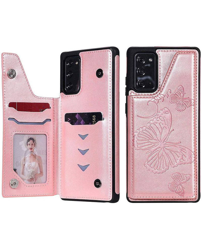 New Luxury Embossing Wallet Cover For SAMSUNG Note 20-Fast Delivery - Libiyi