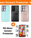 Rose Gold / S21 Ultra(5G) / Case+[2 Pack] Screen Protectors