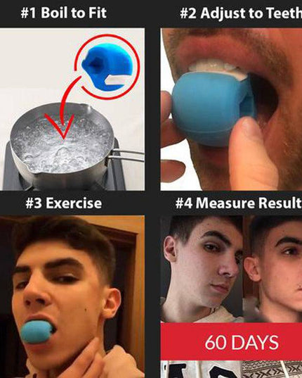 Facial Toner Jaw Exerciser And Neck Toning - Libiyi