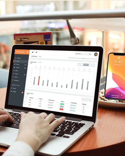 Laptop Screen Side Extension Phone Adjustable Bracket - Libiyi