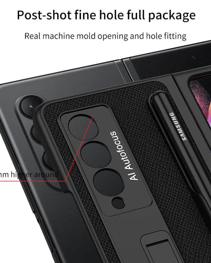 Ultra-thin Pen Slot Magnetic Holder Case for Samsung Galaxy Z Fold 3 5G - Libiyi