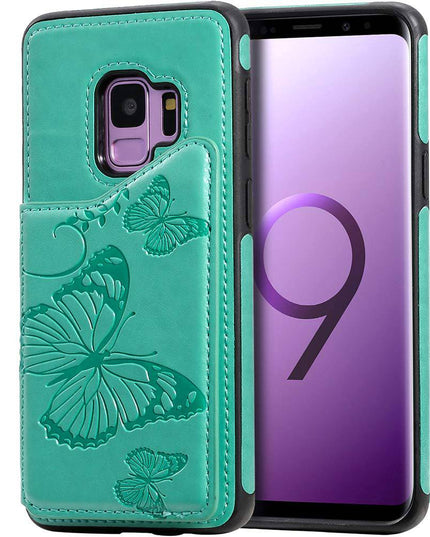 New Luxury Embossing Wallet Cover For SAMSUNG S9-Fast Delivery - Libiyi