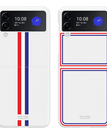 White / Samsung Galaxy Z Flip 3 5G / Strip