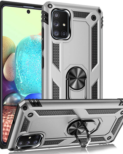 Luxury Armor Ring Bracket Phone Case For Samsung A71-Fast Delivery - Libiyi